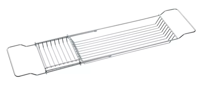 Badewannenablage ausziehbar verchromt