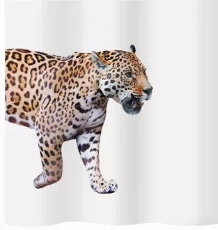Duschvorhang Textil Jaguar