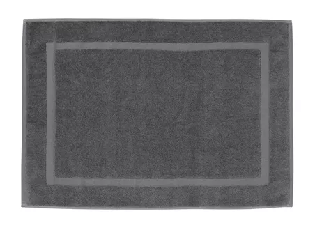 Bath mat Fresco dark grey, 100% cotton