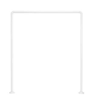 Duschvorhangstange Basic weiss Universal
