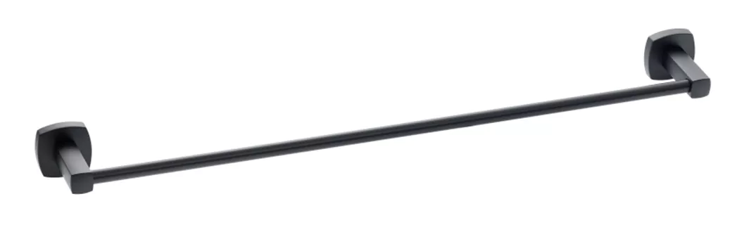 Porte-serviette Quinto noir mat