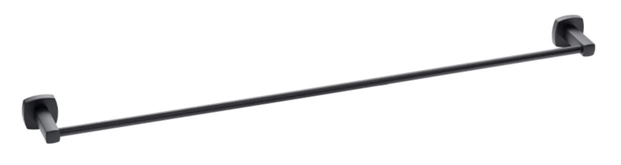 Porte-serviette Quinto noir mat