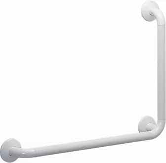 Barre d'appui 90° blanc